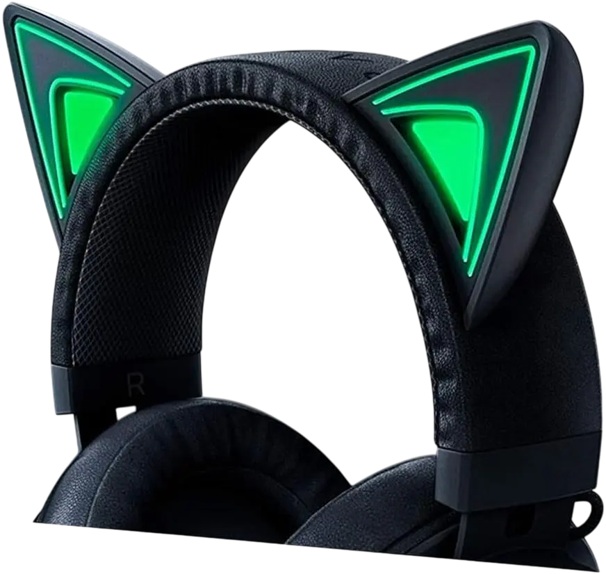 Razer RGB Kraken Kitty Edition Headset - Black  for sale in Egypt from Games2Egypt