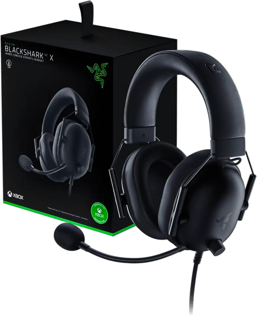 Razer Blackshark V2 X Xbox Gaming Headset Black  for sale in Egypt from Games2Egypt