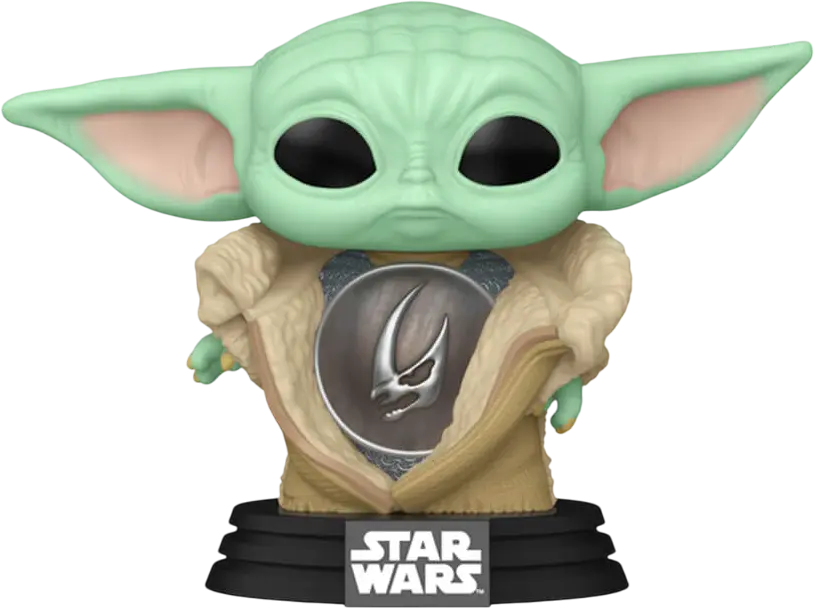 Funko Pop! Movies: Star Wars: The Mandalorian S10 - Din Grogu With Armor (Baby Yoda)   for sale in Egypt from Games2Egypt