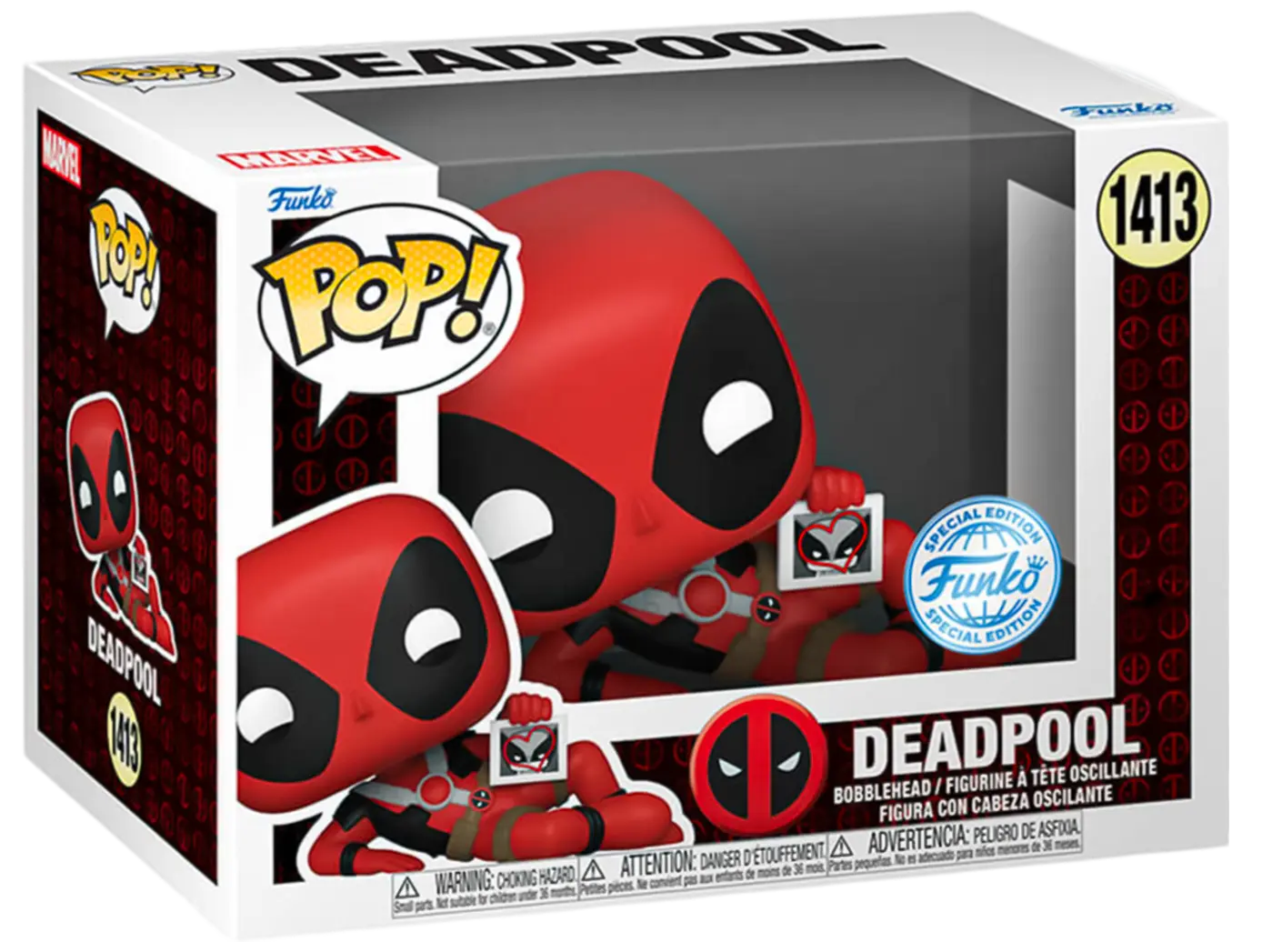 Funko Pop! - Deadpool Parody - Deadpool Hearts Wolverine (Exclusive)  for sale in Egypt from Games2Egypt