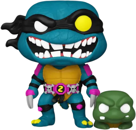 Funko Pop! Teenage Mutant Ninja Turtles S4 - Slash With Pre-Mutated Slash 