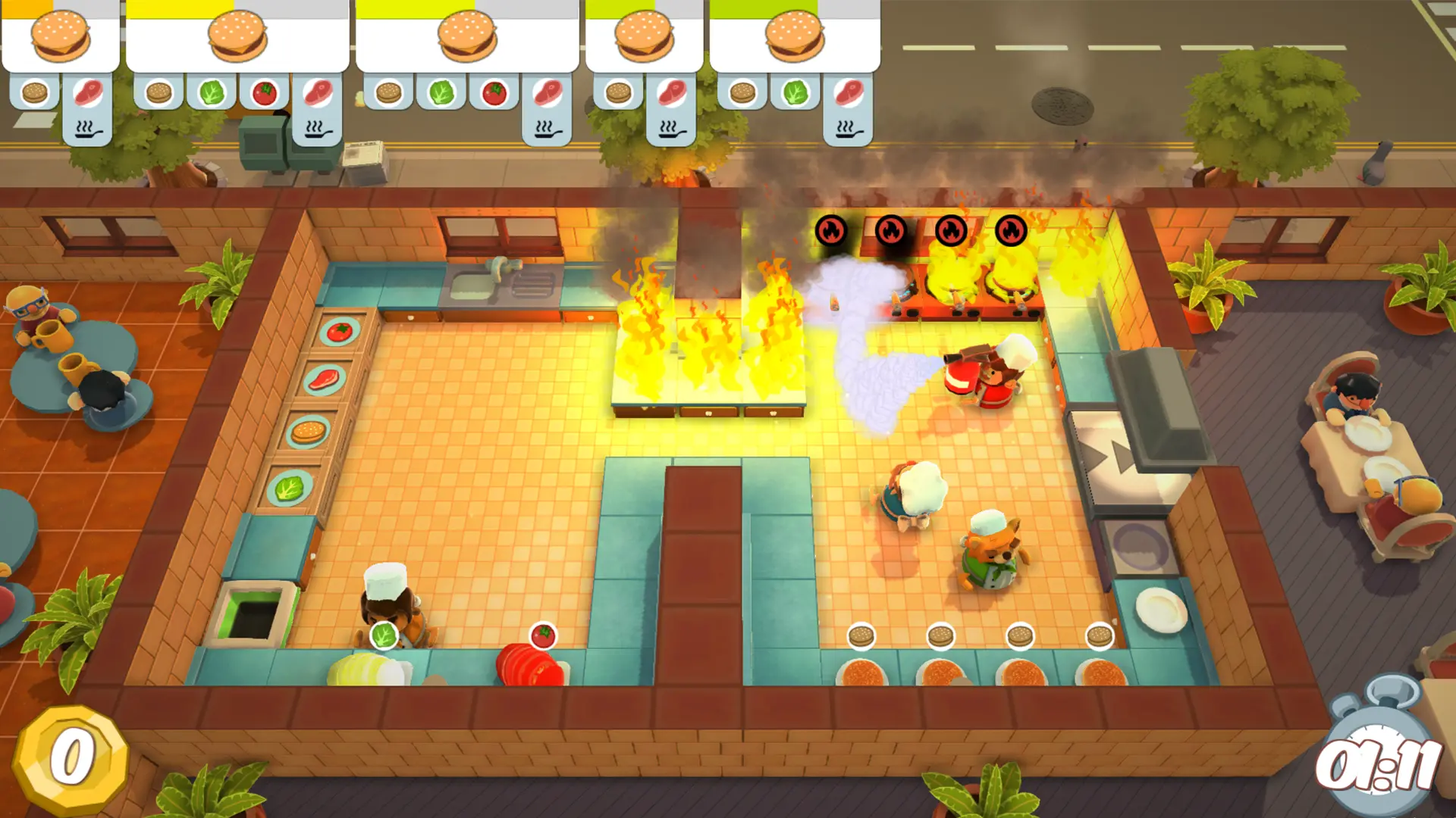 Overcooked  للبيع في مصر من خلال Games2Egypt