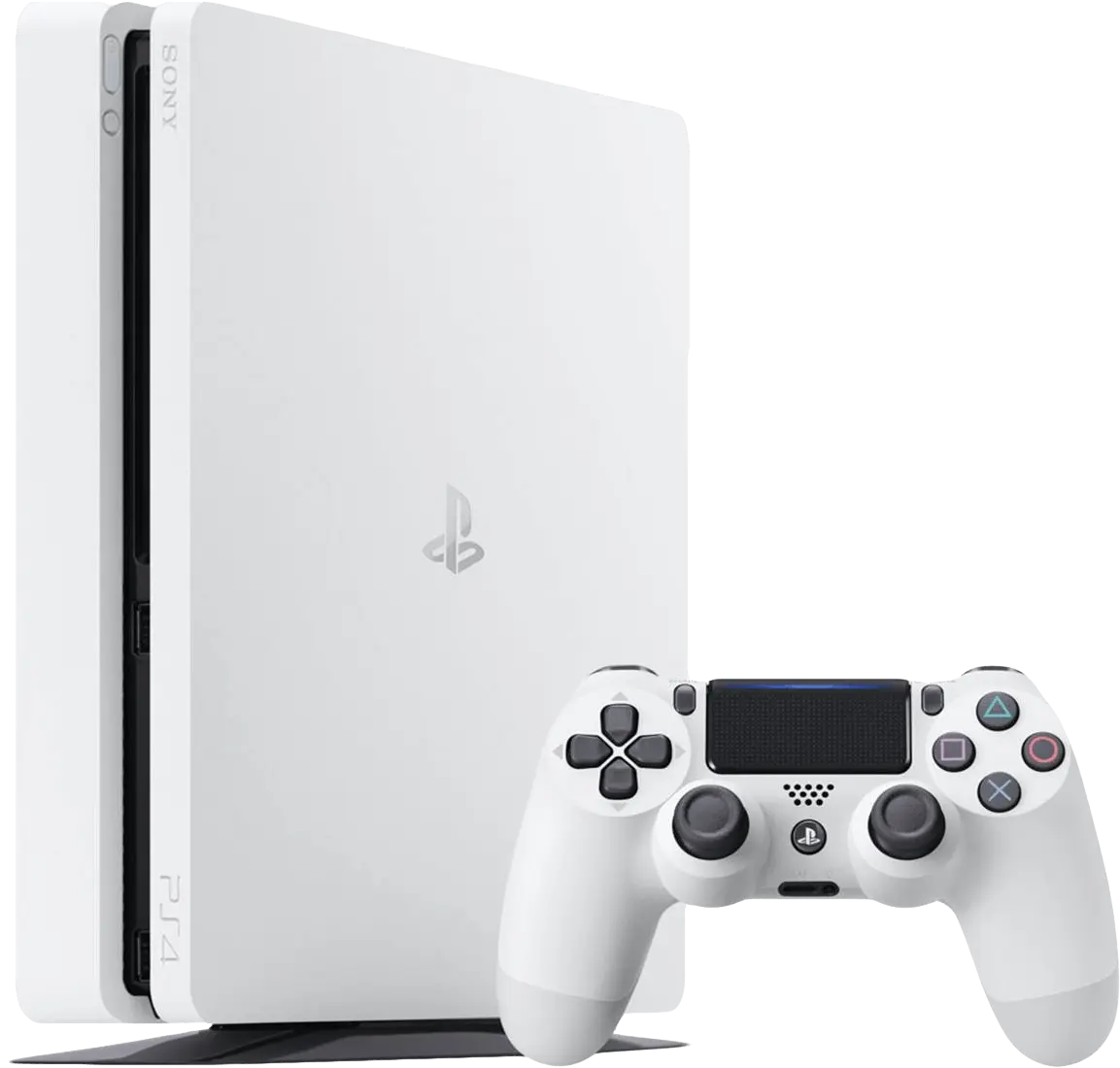 PlayStation 4 Console Slim 500GB - White   for sale in Egypt from Games2Egypt