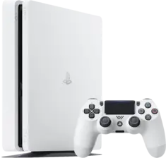 PlayStation 4 Console Slim 500GB - White  -  for sale in Egypt from Games2Egypt