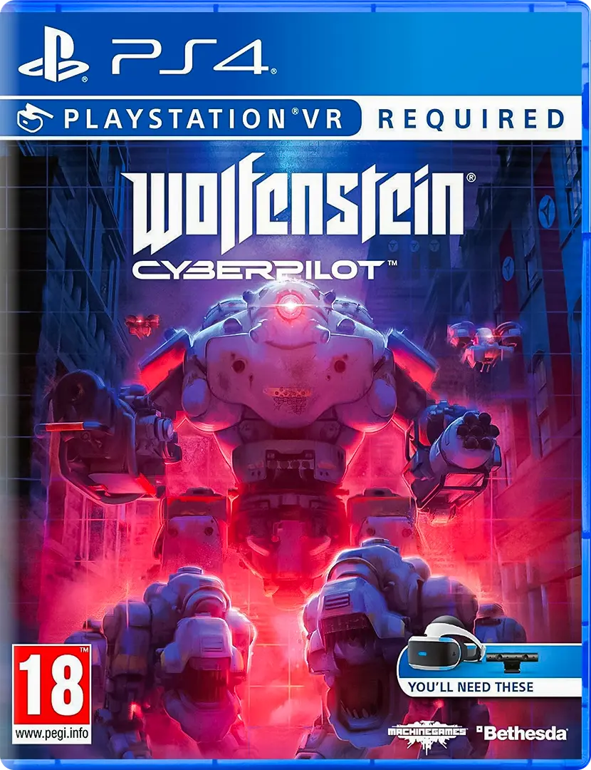 Wolfenstein: Cyberpilot VR - PS4 - Used   for sale in Egypt from Games2Egypt