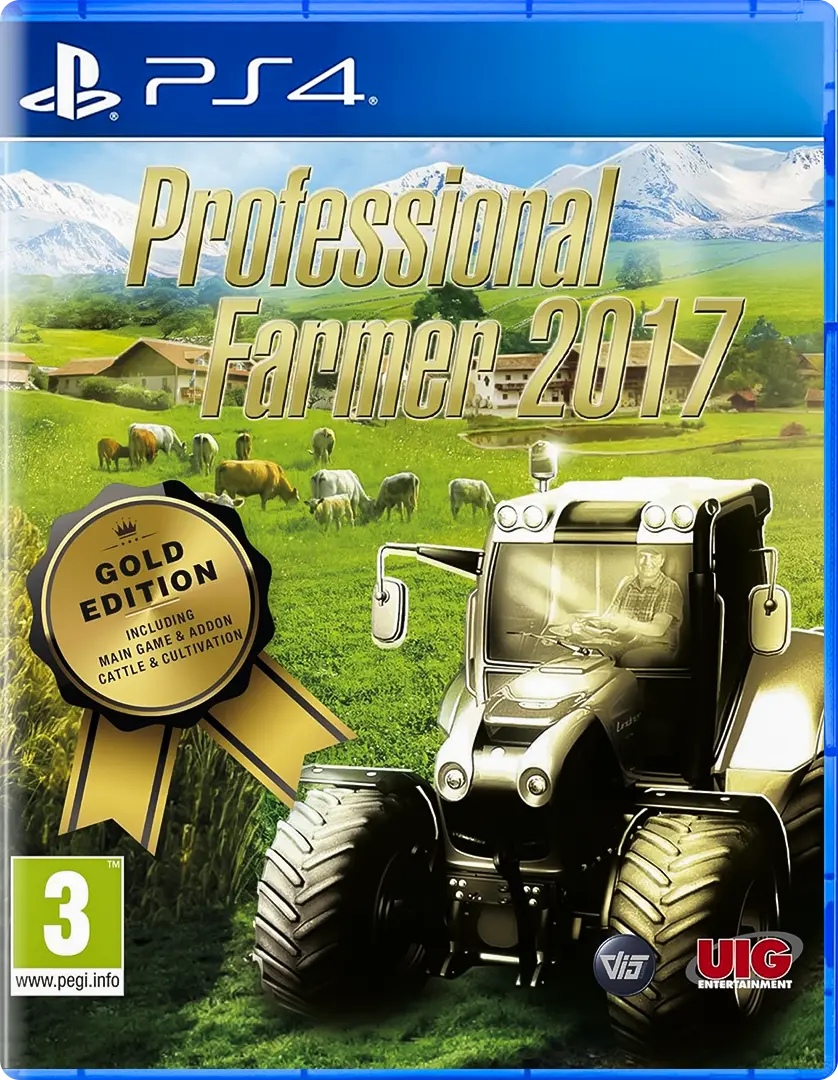 Professional Farmer 2017 Gold Edition - PS4 - Used  for sale in Egypt from Games2Egypt