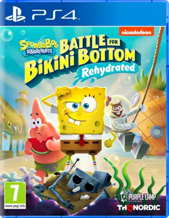 SpongeBob SquarePants: Battle for Bikini Bottom - Rehydrated - PS4 - Used