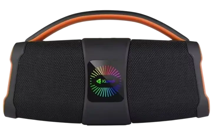 Kisonli K5 Stereo Deep Bass Bluetooth RGB Speaker - Black  for sale in Egypt from Games2Egypt