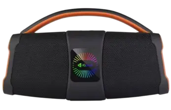 Kisonli K5 Stereo Deep Bass Bluetooth RGB Speaker - Black  for sale in Egypt from Games2Egypt