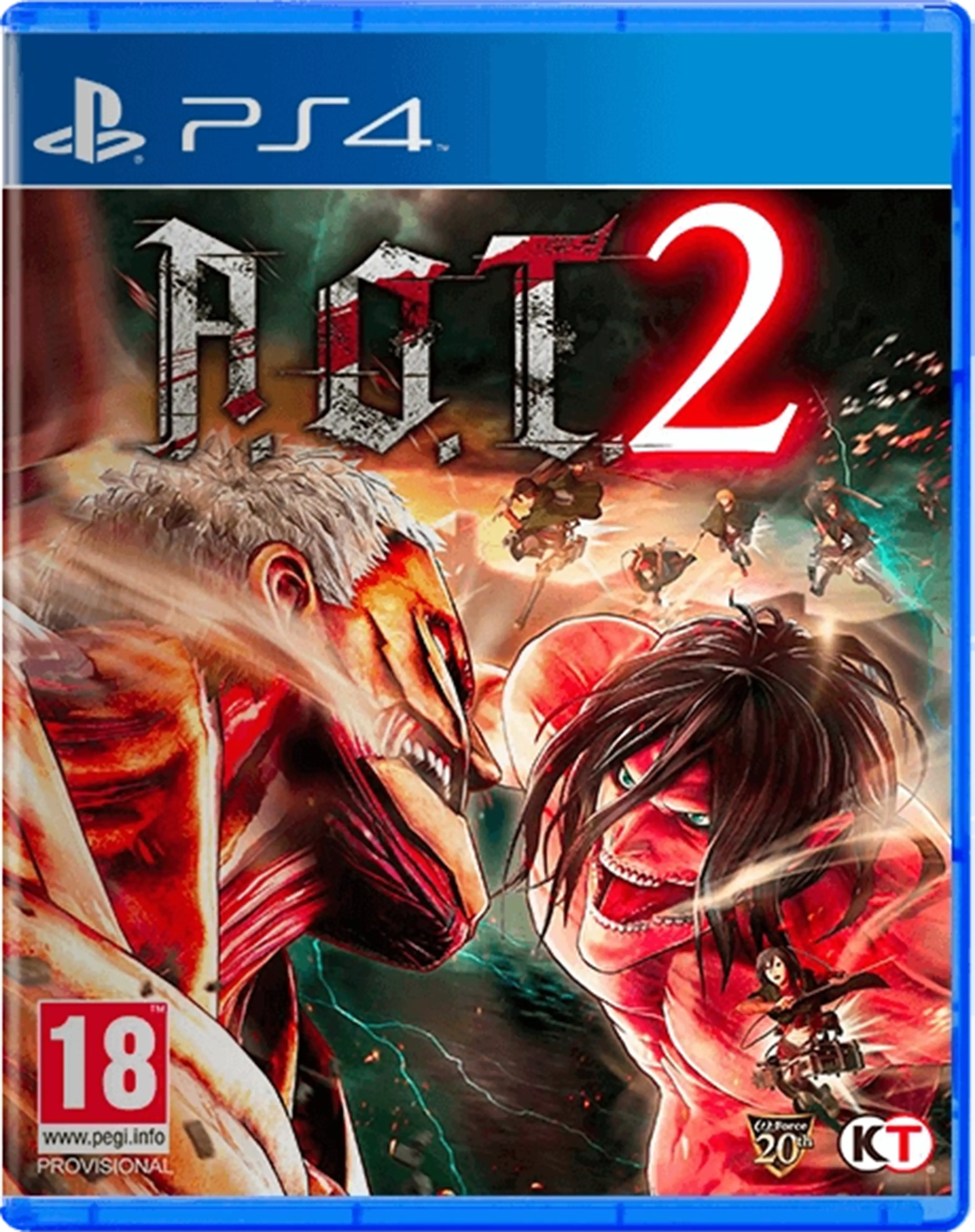 A.O.T 2 Attack On Titan - PS4 - Used  for sale in Egypt from Games2Egypt