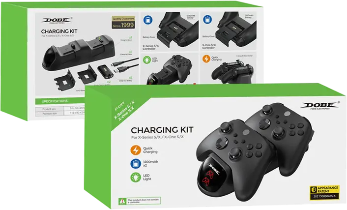 DOBE Charging Kit for Xbox One and Xbox Series  for sale in Egypt from Games2Egypt