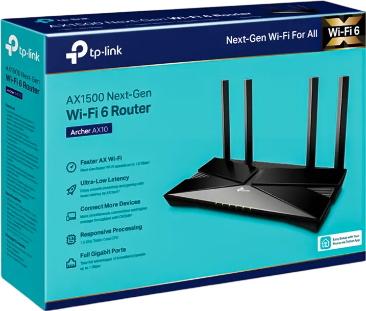 TP-Link Archer AX10  for sale in Egypt from Games2Egypt