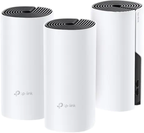 TP-Link Deco E4 AC1200 Whole Home Mesh Wi-Fi System 3-Pack