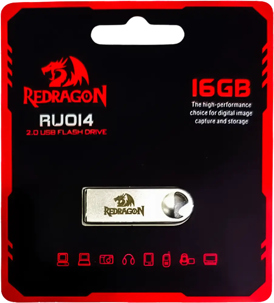 REDRAGON RU014D 2.0 USB 16GB Flash Drive  for sale in Egypt from Games2Egypt