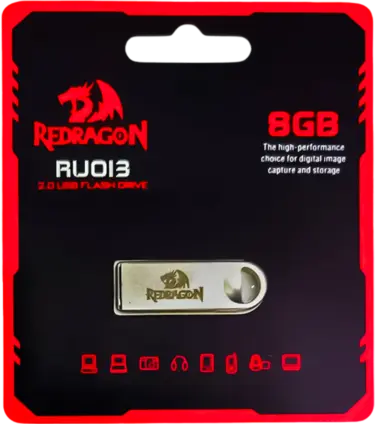 REDRAGON RU013D 2.0 USB 8GB Flash Drive