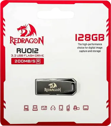 REDRAGON RU012D 3.2 USB 128GB Flash Drive