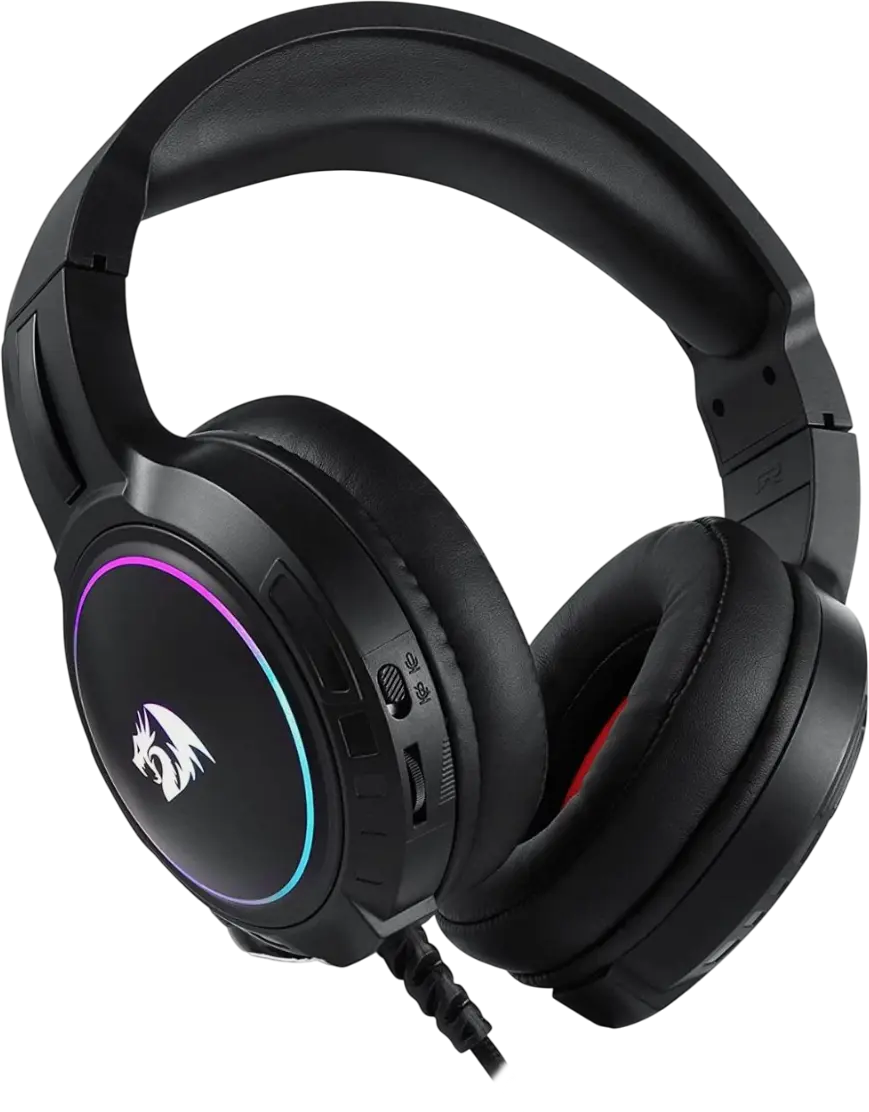 Redragon H270 Mento RGB Gaming Headphone - Black  for sale in Egypt from Games2Egypt