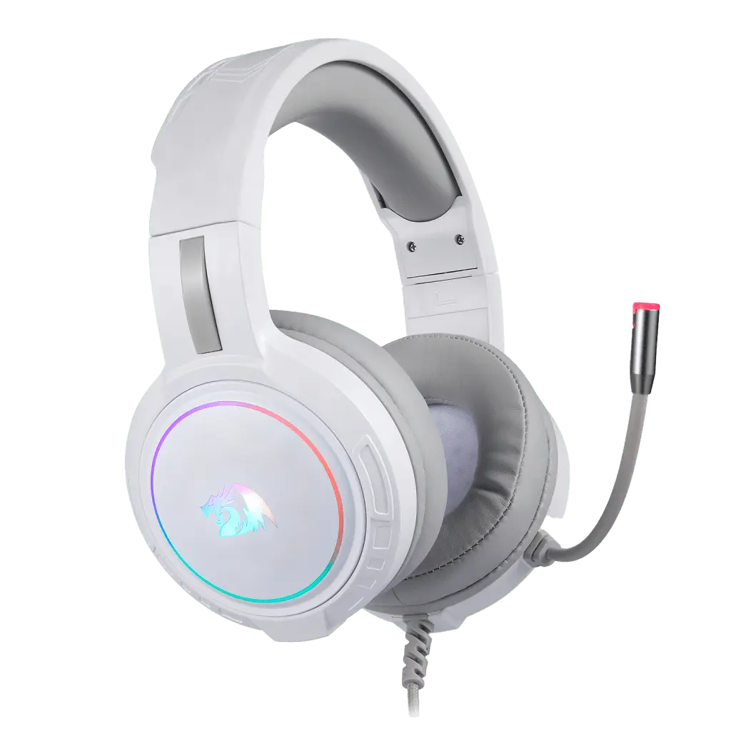 Redragon H270 Mento RGB Gaming Headphone - White  for sale in Egypt from Games2Egypt