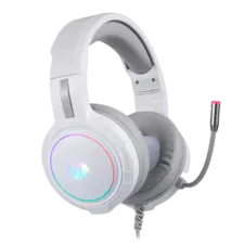 Redragon H270 Mento RGB Gaming Headphone - White -  for sale in Egypt from Games2Egypt