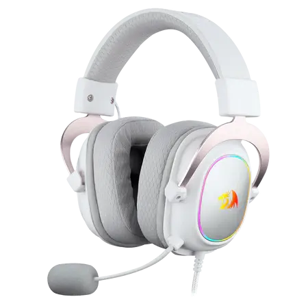 Redragon H510 Zeus Wired Gaming Headset - White  for sale in Egypt from Games2Egypt