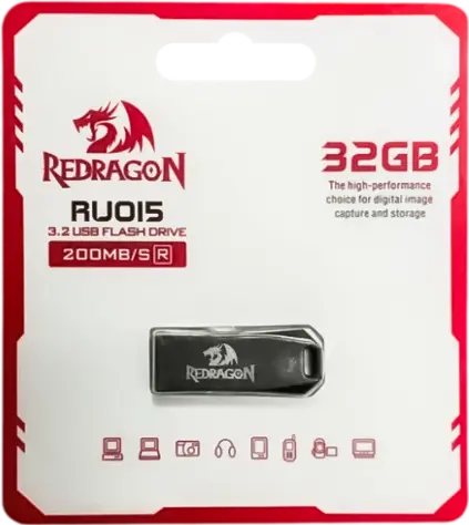 REDRAGON RU015D 3.2 USB 32GB Flash Drive  for sale in Egypt from Games2Egypt