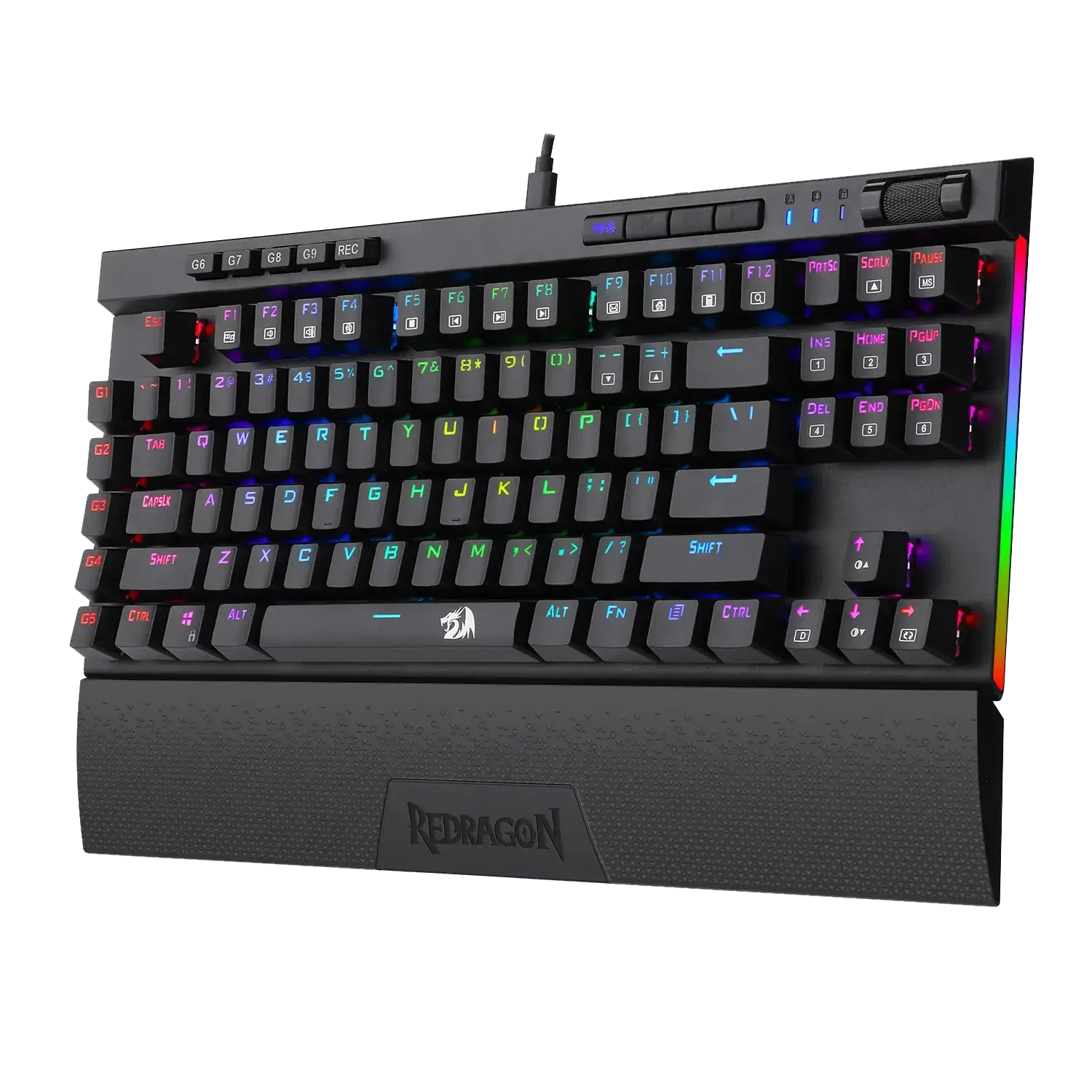 Redragon K587 RGB Magic-Wand Gaming Keyboard - Mechanical Red Switches  for sale in Egypt from Games2Egypt