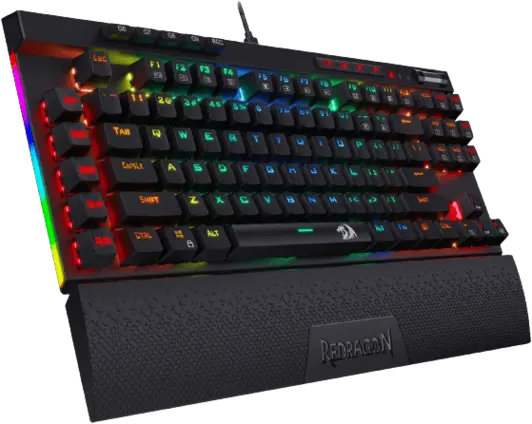 Redragon K587 RGB Magic-Wand Gaming Keyboard - Mechanical Red Switches