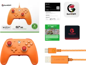 GameSir G7 SE Wired Controller - Vibrant Orange  for sale in Egypt from Games2Egypt