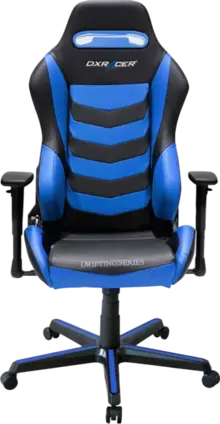 DXRacer OH/DM166/NB Drifting Series Gaming Chair - Black and Blue  