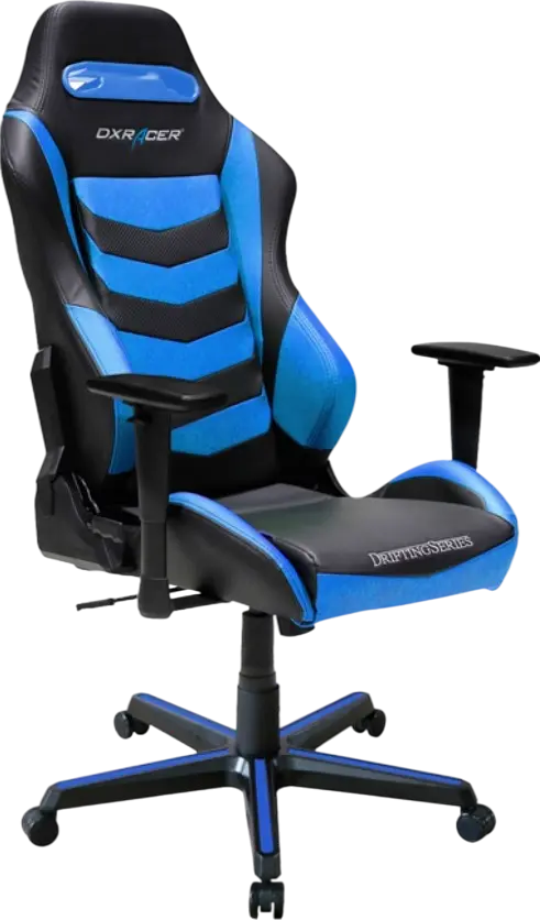 DXRacer OH/DM166/NB Drifting Series Gaming Chair - Black and Blue    for sale in Egypt from Games2Egypt