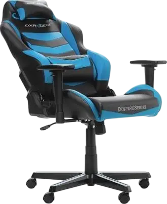 DXRacer OH/DM166/NB Drifting Series Gaming Chair - Black and Blue    for sale in Egypt from Games2Egypt