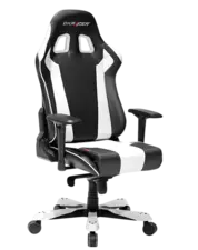 DXRacer King Series OH/KS06/NW Gaming Chair - Black and White    for sale in Egypt from Games2Egypt