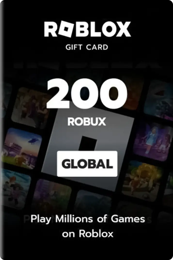 Roblox Card 200 Robux Key Global  for sale in Egypt from Games2Egypt