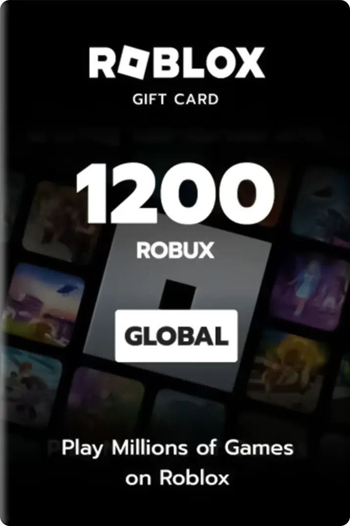 Roblox Card 1200 Robux Key Global  for sale in Egypt from Games2Egypt