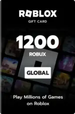 Roblox Card 1200 Robux Key Global -  for sale in Egypt from Games2Egypt