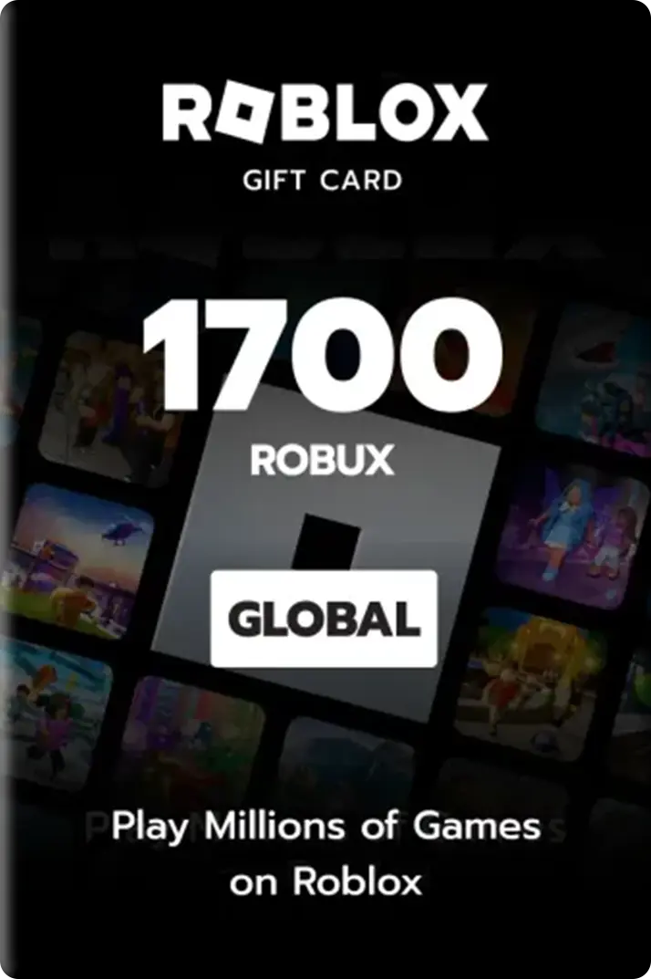 Roblox Card 1700 Robux Key Global  for sale in Egypt from Games2Egypt