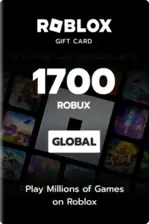 Roblox Card 1700 Robux Key Global -  for sale in Egypt from Games2Egypt