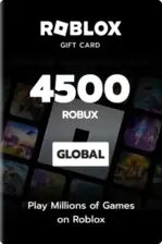 Roblox Card 4500 Robux Key Global -  for sale in Egypt from Games2Egypt