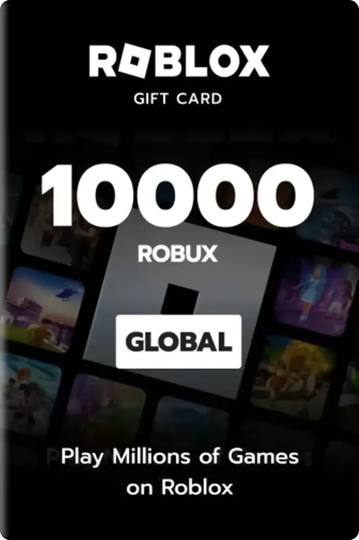 Roblox Card 10000 Robux Key Global  for sale in Egypt from Games2Egypt