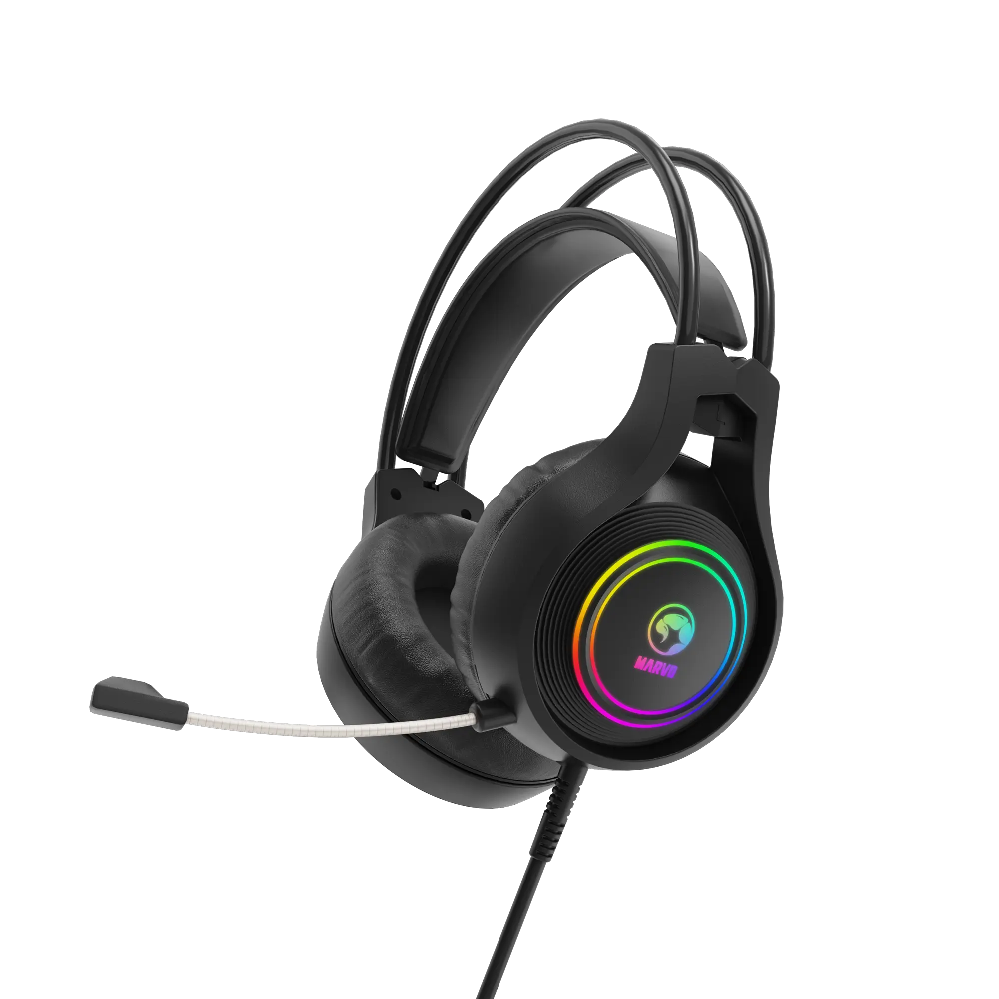 MARVO HG8921 Backlit stereo RGB Wired Gaming Headset  for sale in Egypt from Games2Egypt