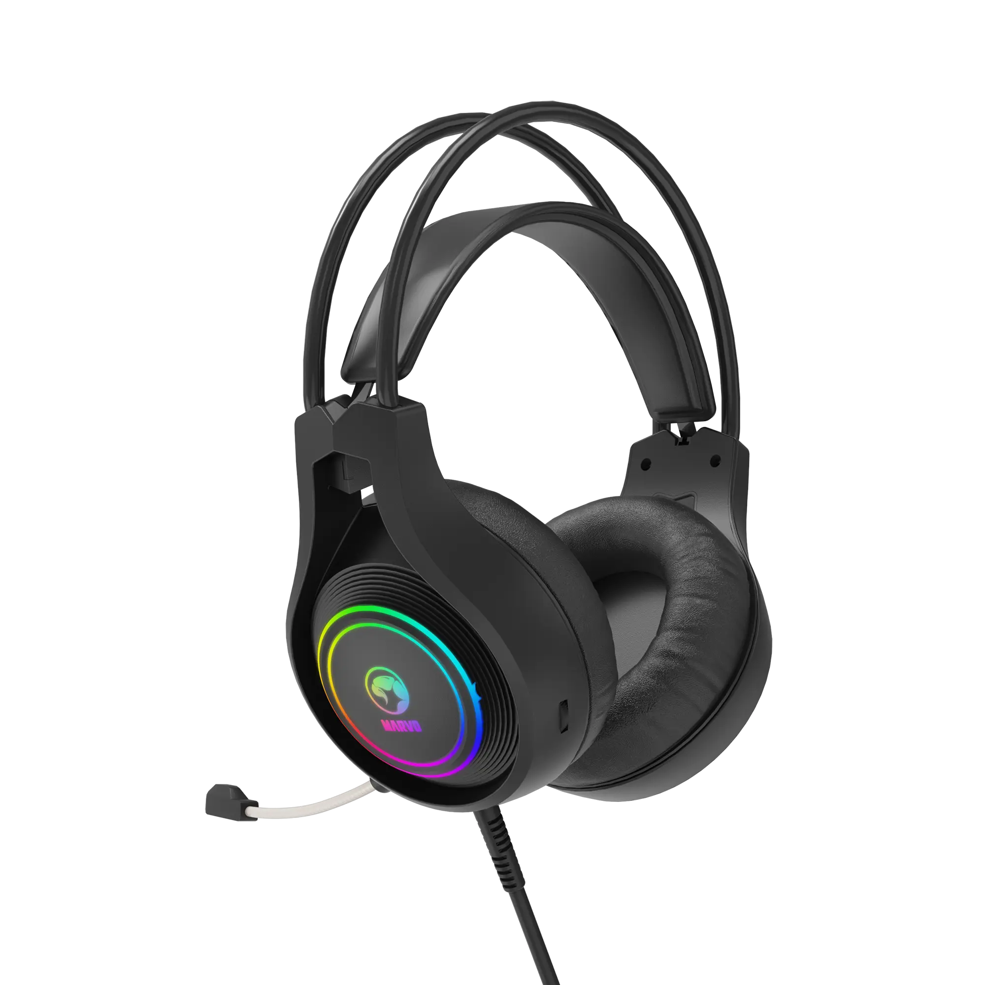 MARVO HG8921 Backlit stereo RGB Wired Gaming Headset  for sale in Egypt from Games2Egypt