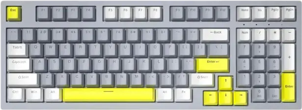  Keyboard FOREV FV-K98 RGB 98% Mechanical - Gray