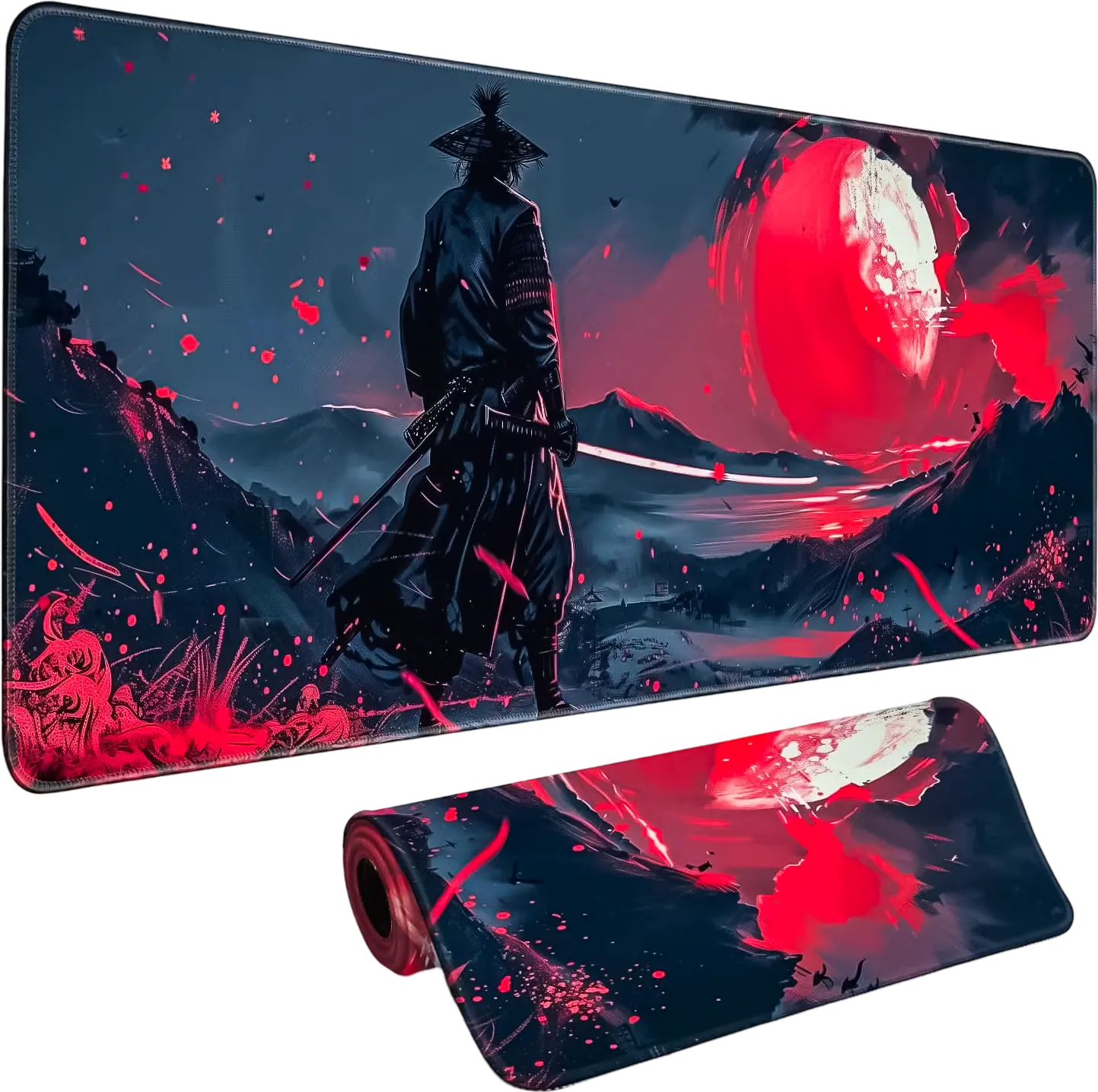 Mousepad And keyboard Gaming Large Japanese Samurai  for sale in Egypt from Games2Egypt