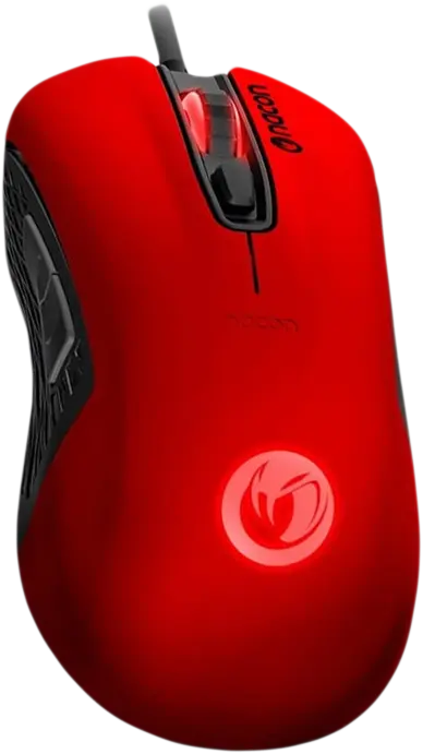 nacon PCGM-110 RGB 2400DPI Wired Gaming Mouse - Red  for sale in Egypt from Games2Egypt