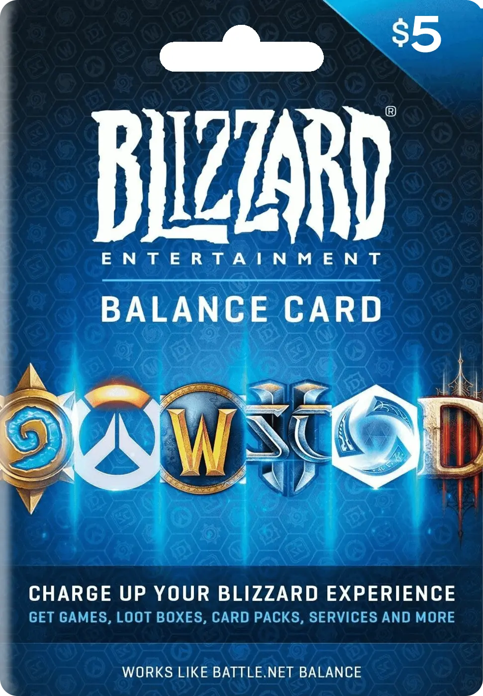  Blizzard gift card $5 USA  for sale in Egypt from Games2Egypt