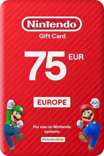 Nintendo E-Shop 75€ Gift Card - EUR  for sale in Egypt from Games2Egypt