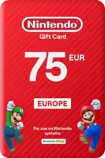 Nintendo E-Shop 75€ Gift Card - EUR -  for sale in Egypt from Games2Egypt