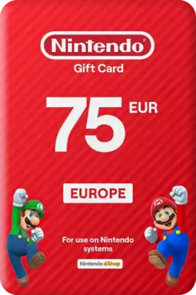 Nintendo E-Shop 75€ Gift Card - EUR