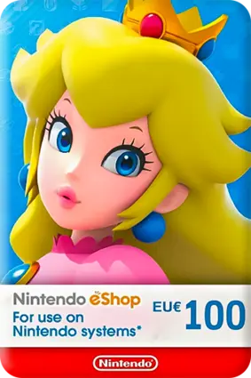 Nintendo E-Shop 100€ Gift Card - EUR