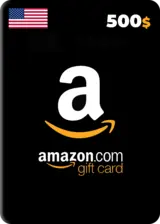 Amazon Gift Card 500 USD - United States -  for sale in Egypt from Games2Egypt